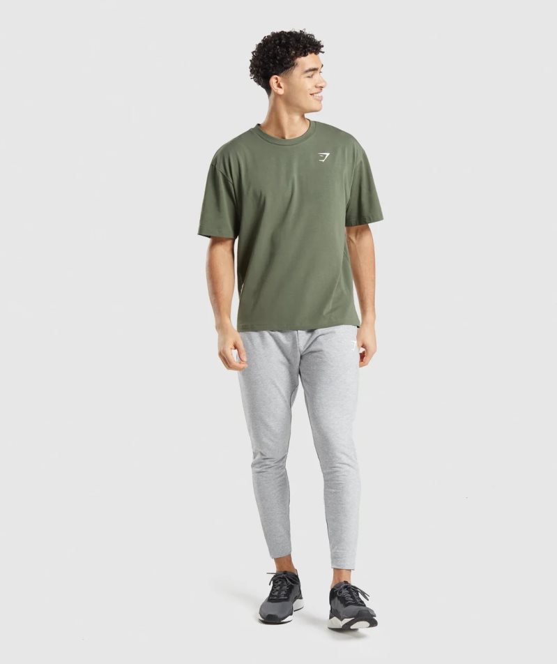 Men's Gymshark Critical 2.0 Jogger Light Grey | CA 5718NA